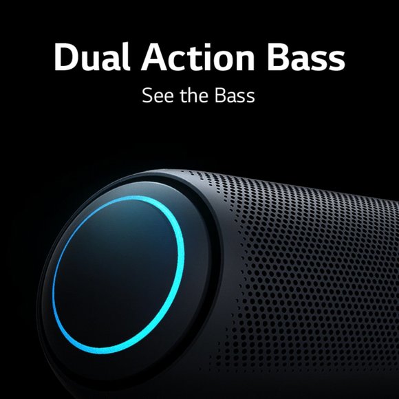 New and unopenedPortable Bluetooth Speaker with LED Lighting, Black, PL7